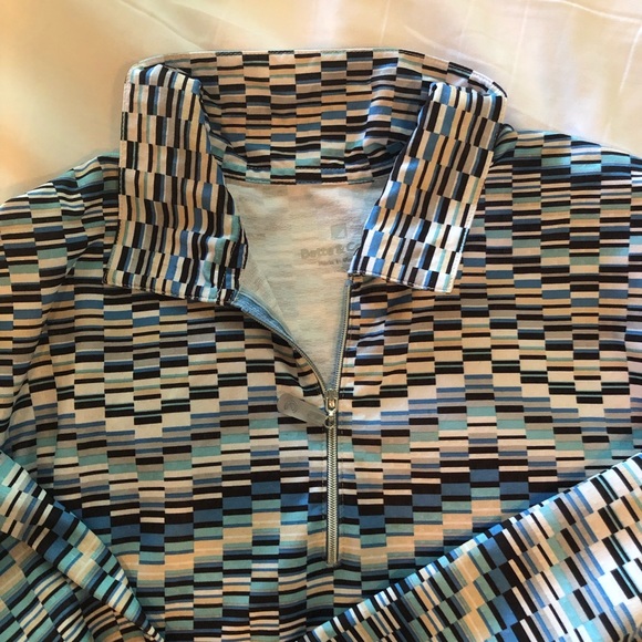 Bettie and Court long sleeve golfer top - Picture 2 of 3